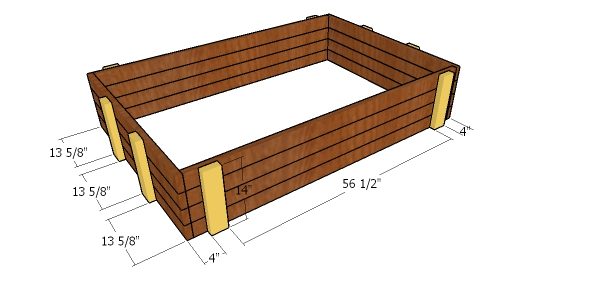 Fitting the exterior supports