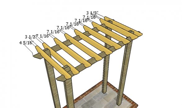 Fitting the rafters