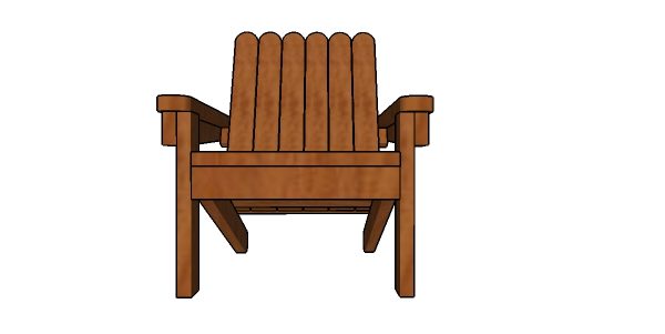 How to build a 2x4 adirondack chair