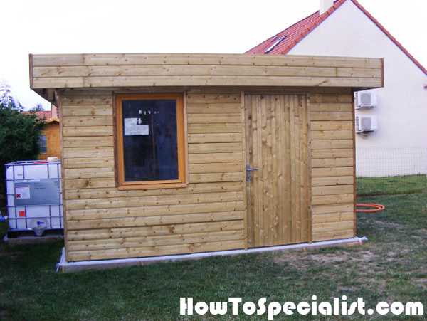 DIY Lean to Garden Shed | HowToSpecialist - How to Build ...