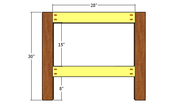 Headboard frame - toddler bed