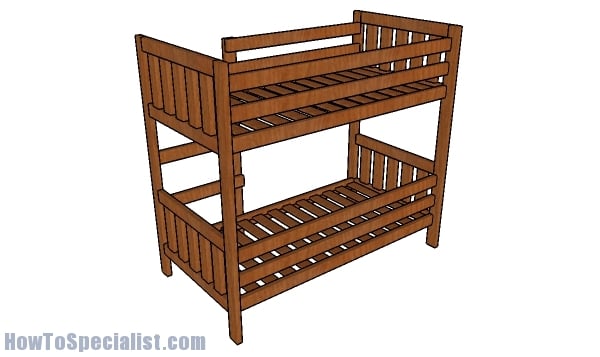 How to build a bunk bed