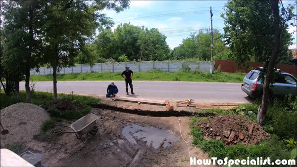 Laying-out-the-driveway