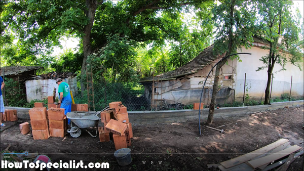 Laying-the-first-layer-of-bricks