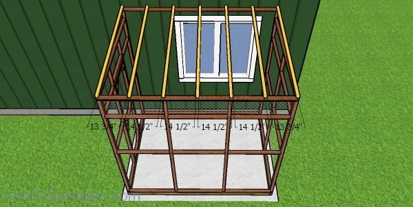 Fitting the rafters - catio plans