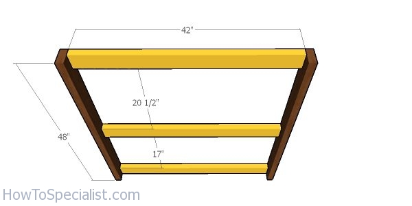 Frame for the chicken tractor