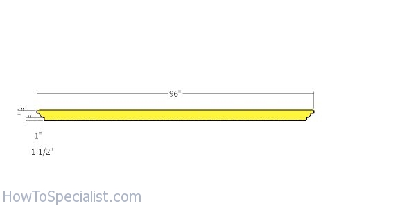 Top beam - pergola