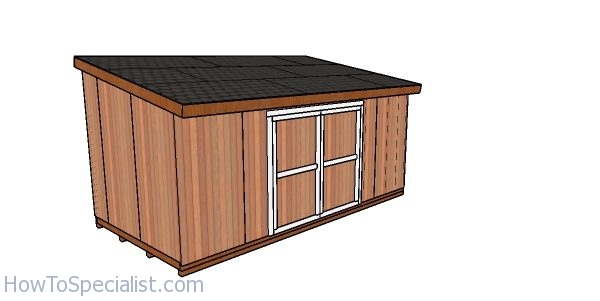 10x20 Lean to Shed Plans