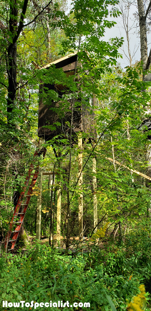 Build-a-diy-deer-tower