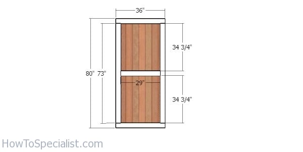 Double door plans - 10x14 shed