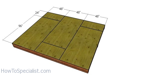 Floor - 10x12 shed plans