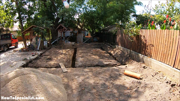 Trenches-for-garage-foundation