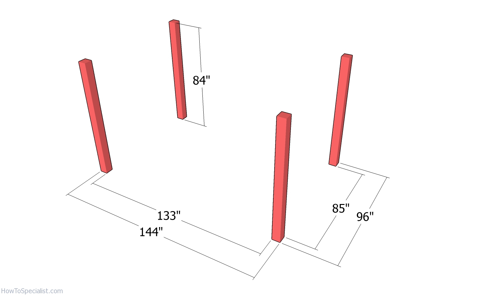 Laying Out The Posts For The 812 Pavilion HowToSpecialist How To