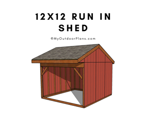 1212 Run In Shed Plans FI HowToSpecialist How To Build Step By