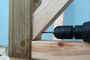 Drilling in deck balusters