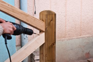 Installing deck stair balusters