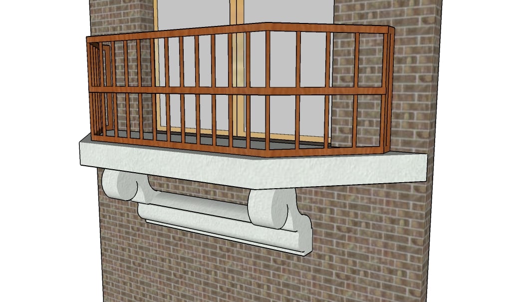 Balcony railing designs | HowToSpecialist - How to Build, Step by Step