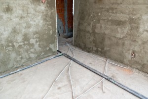 Cement render wall