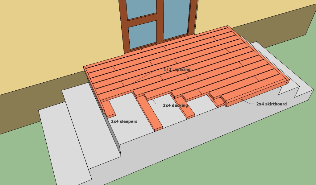 Concrete deck plans | HowToSpecialist - How to Build, Step by Step DIY