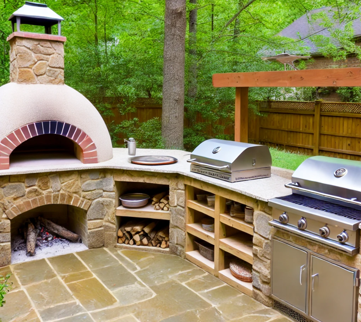 Outdoor kitchen