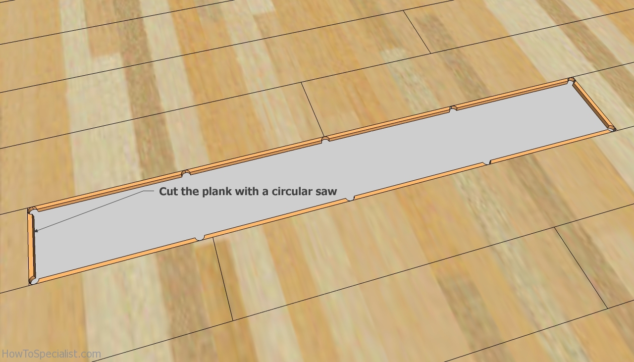How To Cut Laminate Flooring Lengthwise Howtospecialist How To