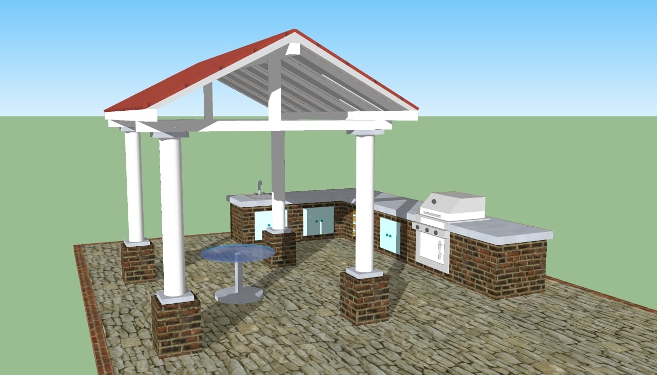 Outdoor Kitchen Plans Free | HowToSpecialist - How To Build, Step By