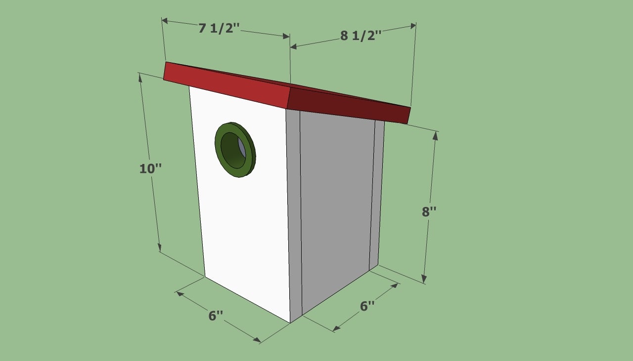 Simple birdhouse plans | HowToSpecialist - How to Build, Step by Step