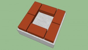 Brick bbq base plans