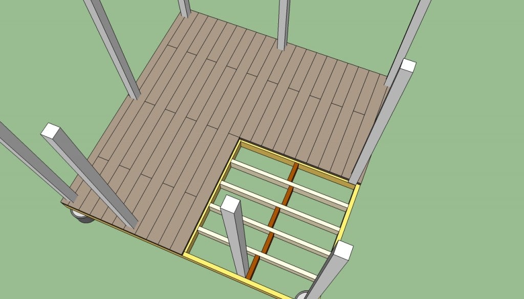 How to build a gazebo decking | HowToSpecialist - How to Build, Step by ...