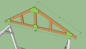 Carport trusses