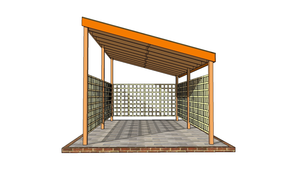 Building a single car carport