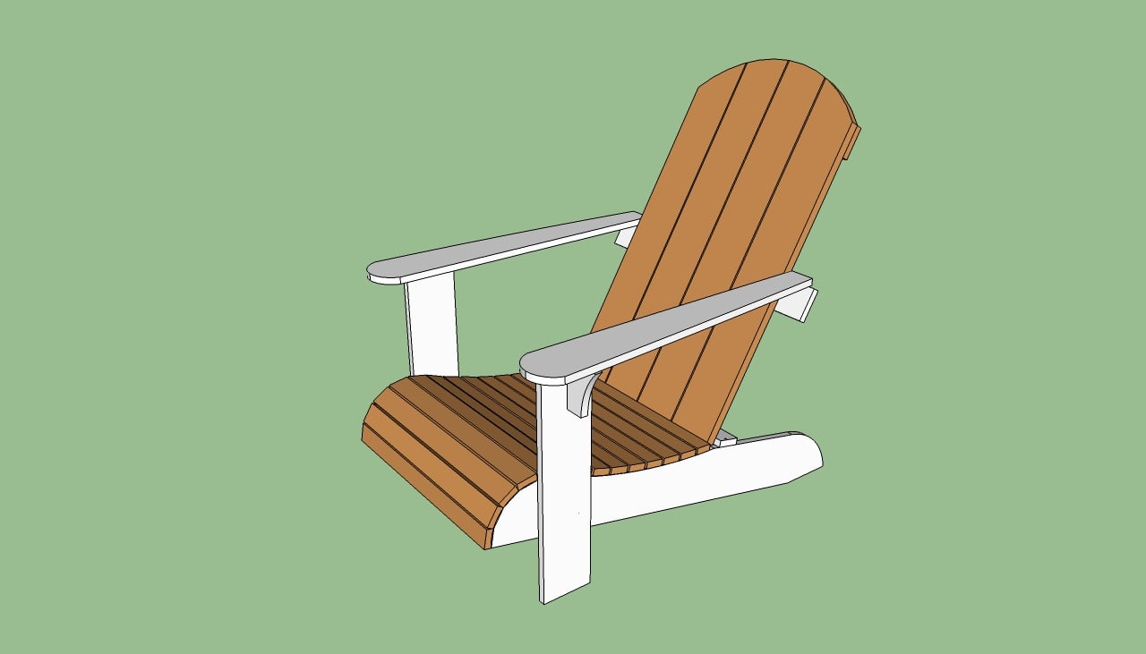 Free adirondack chair plans