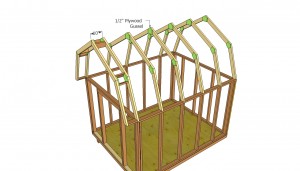 Gambrel Roof Plans