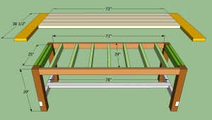 How to build a farmhouse table | HowToSpecialist - How to Build, Step ...