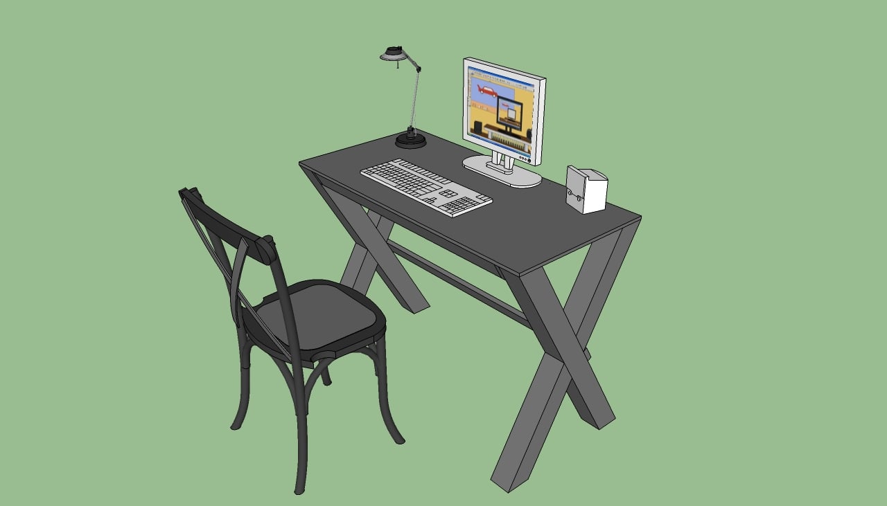 How to build a simple desk