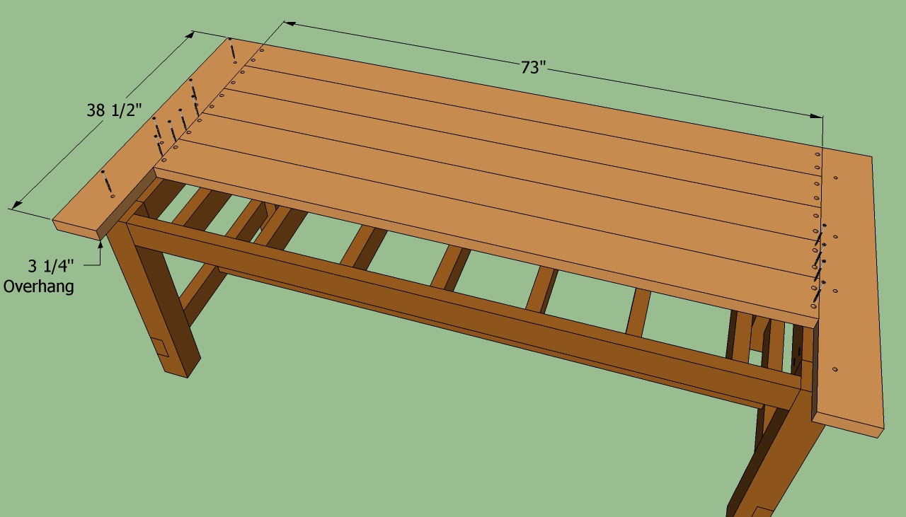 How to build a farmhouse table | HowToSpecialist - How to Build, Step ...