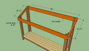 Fitting the rim rafters