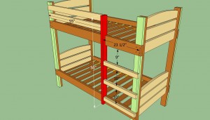 Installing the ladder