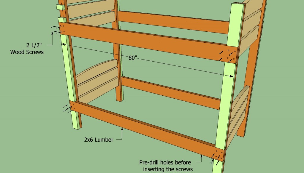 Installing The Side Rails Howtospecialist How To Build Step By Step Diy Plans