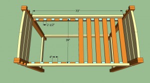 Installing the slat supports