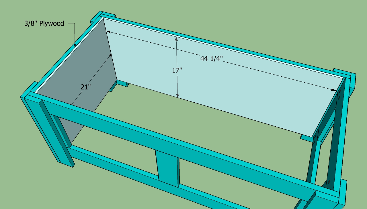 Installing the interior walls