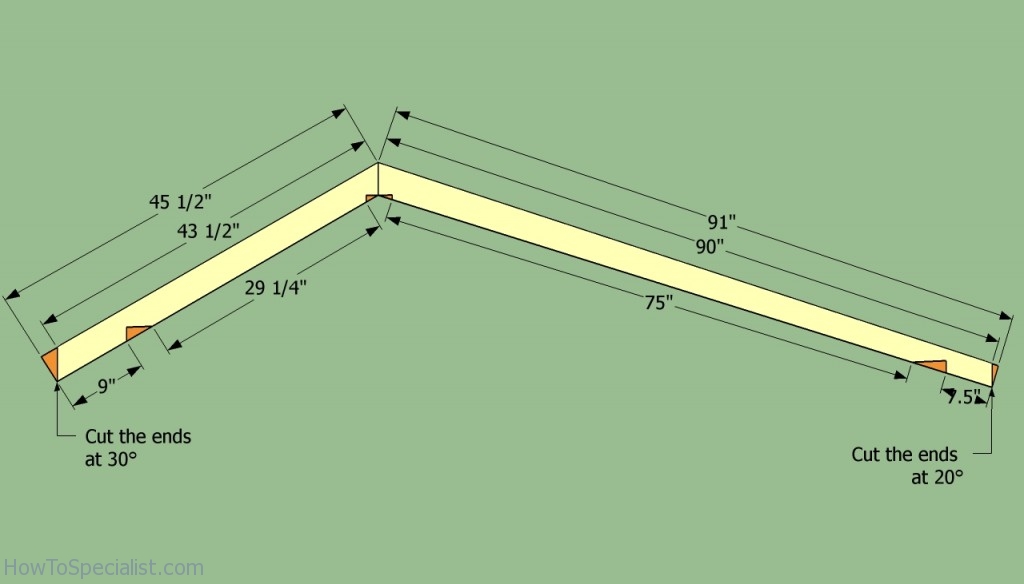 Roof rafters plans