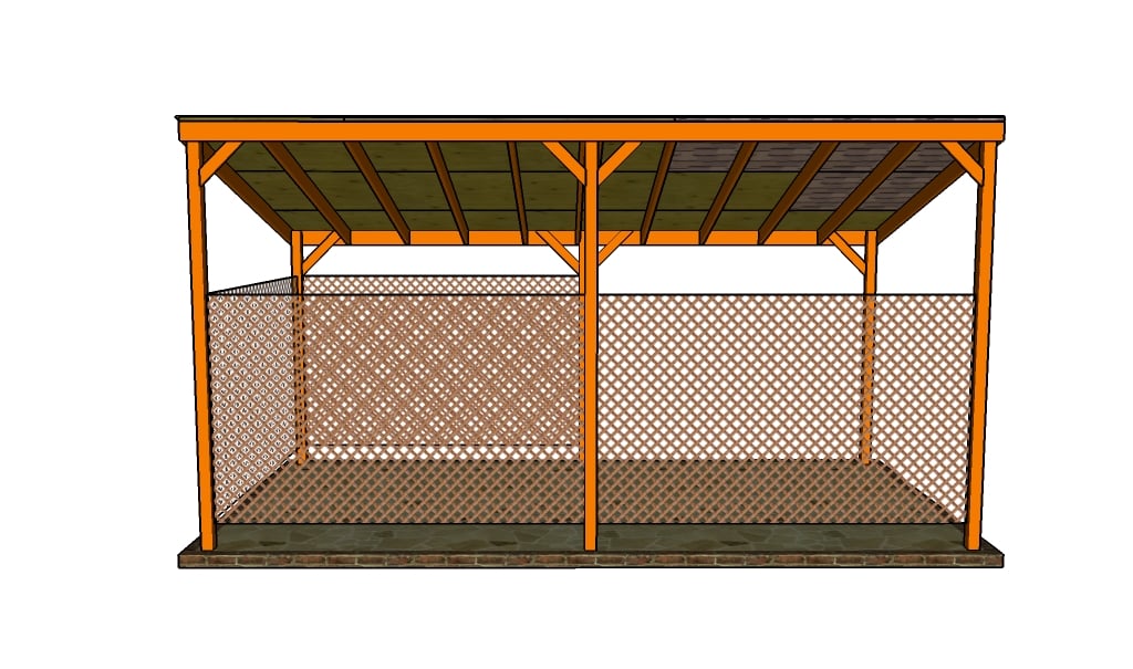 Single car carport