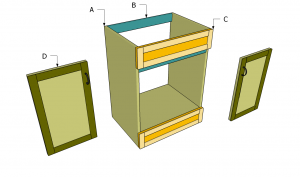 Building a bathroom vanity