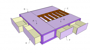 Building a storage bed