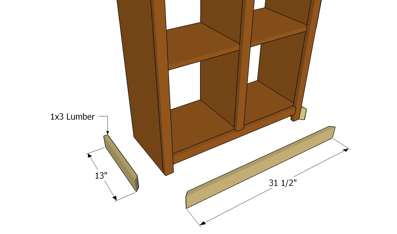 Fitting the bottom trims