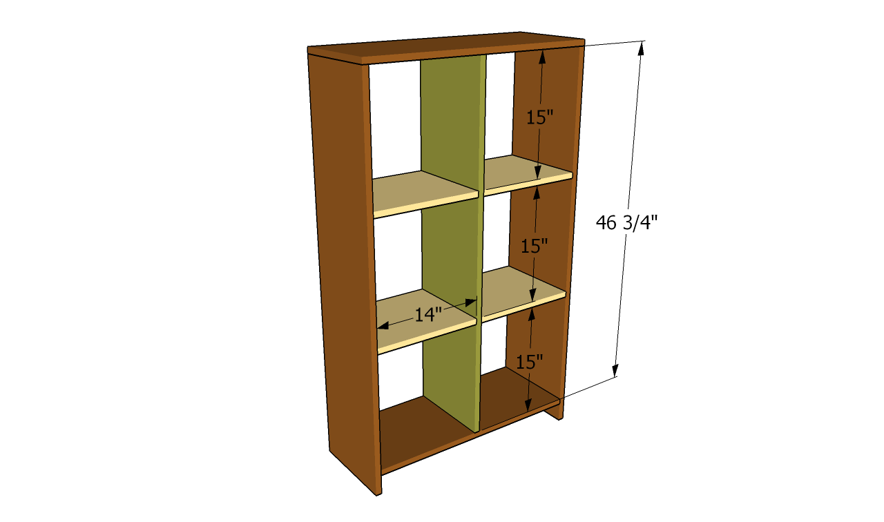 Installing the shelves