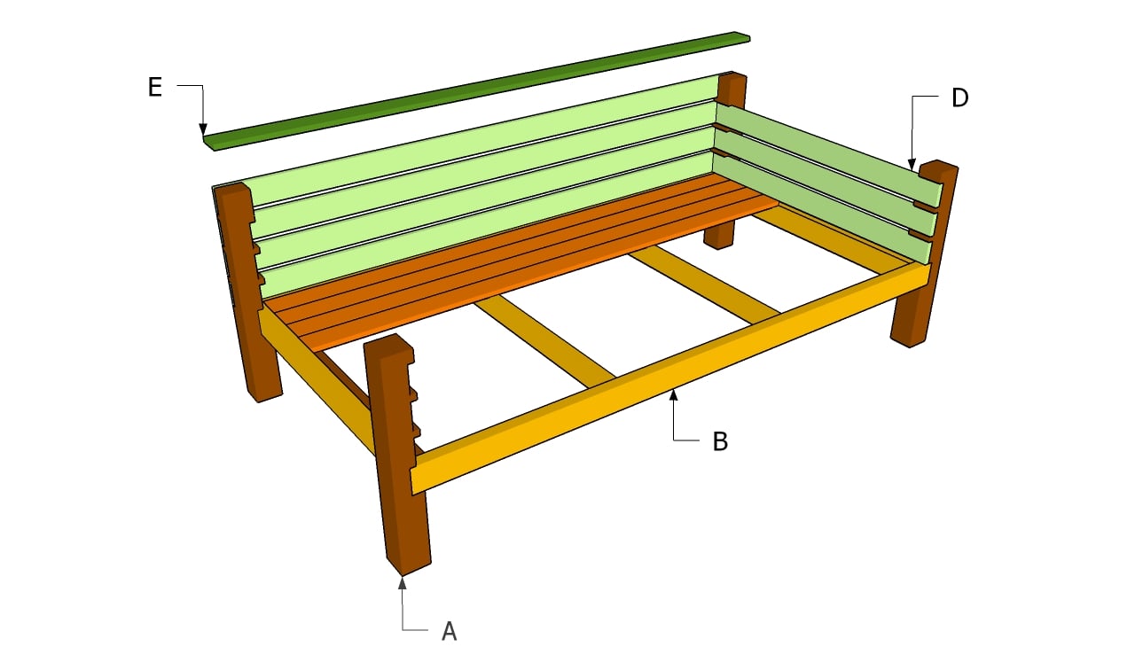 Building a daybed