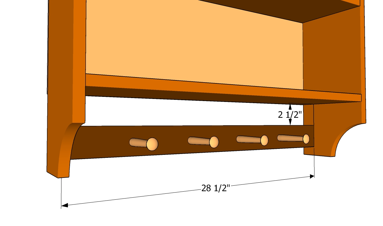 Installing the pan hooks