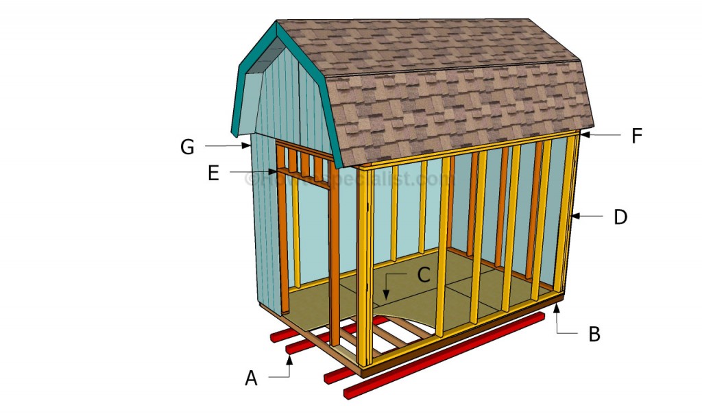 Building A Barn Shed Howtospecialist How To Build Step By Step Diy